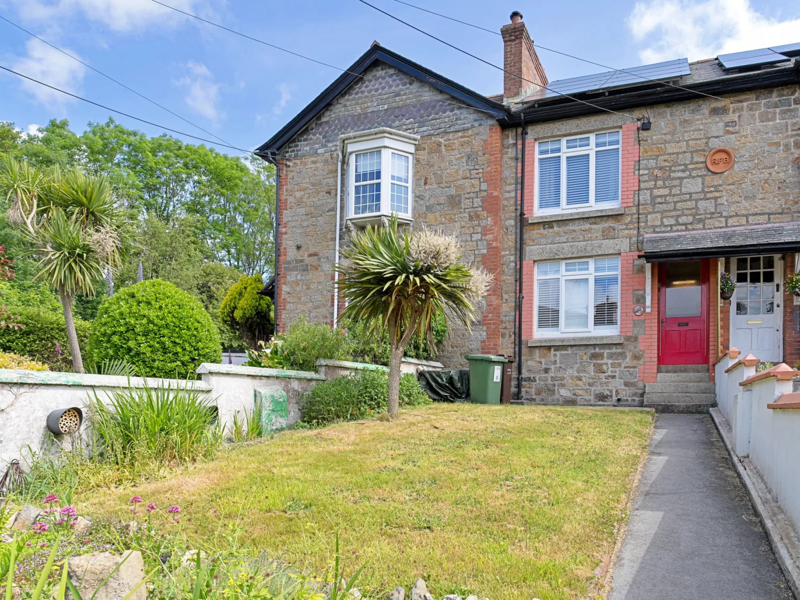 Castle House at Penzance-Draußen