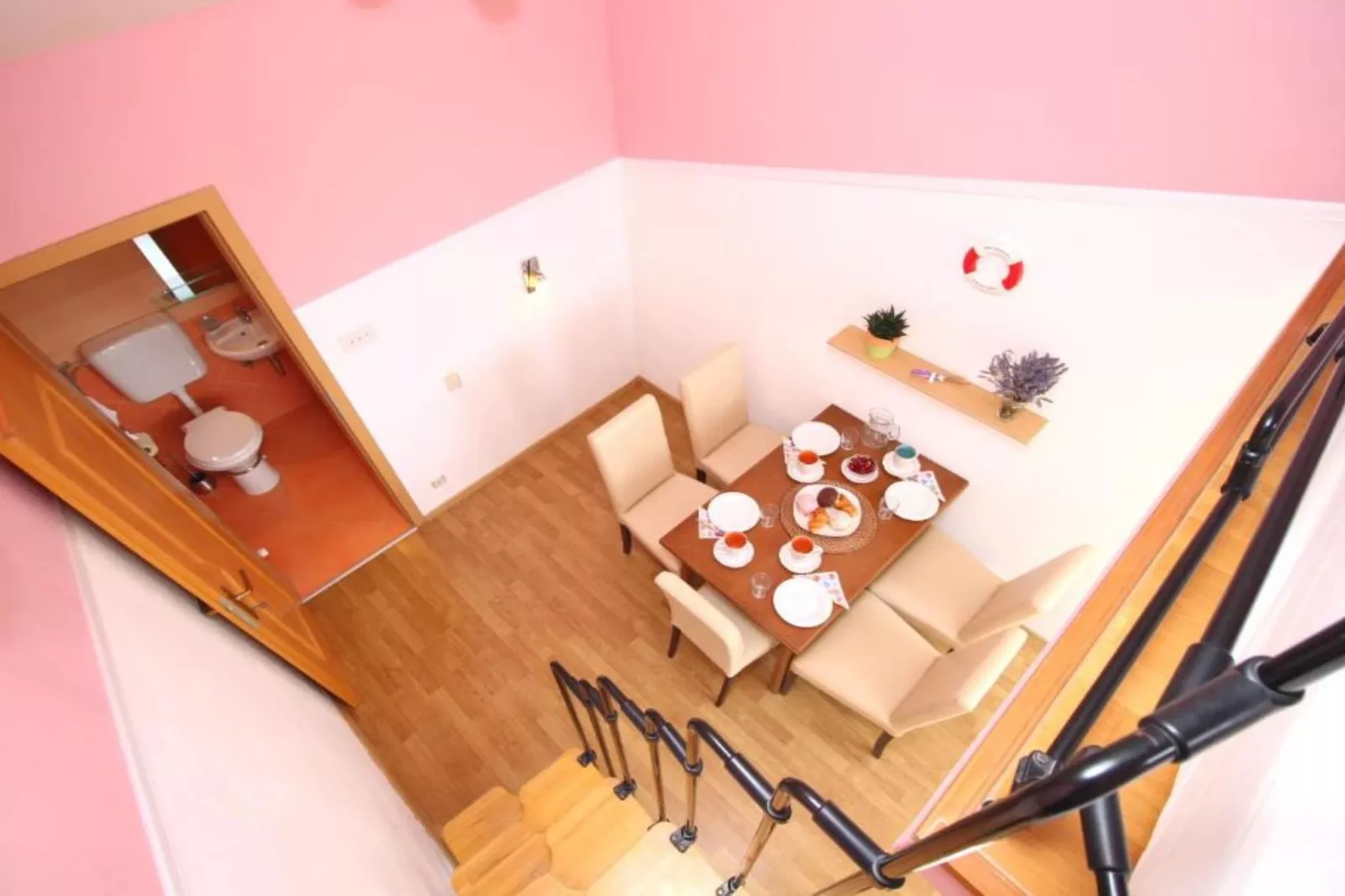 Apartments Butković - One Bedroom Apartments (A5)-Stairs