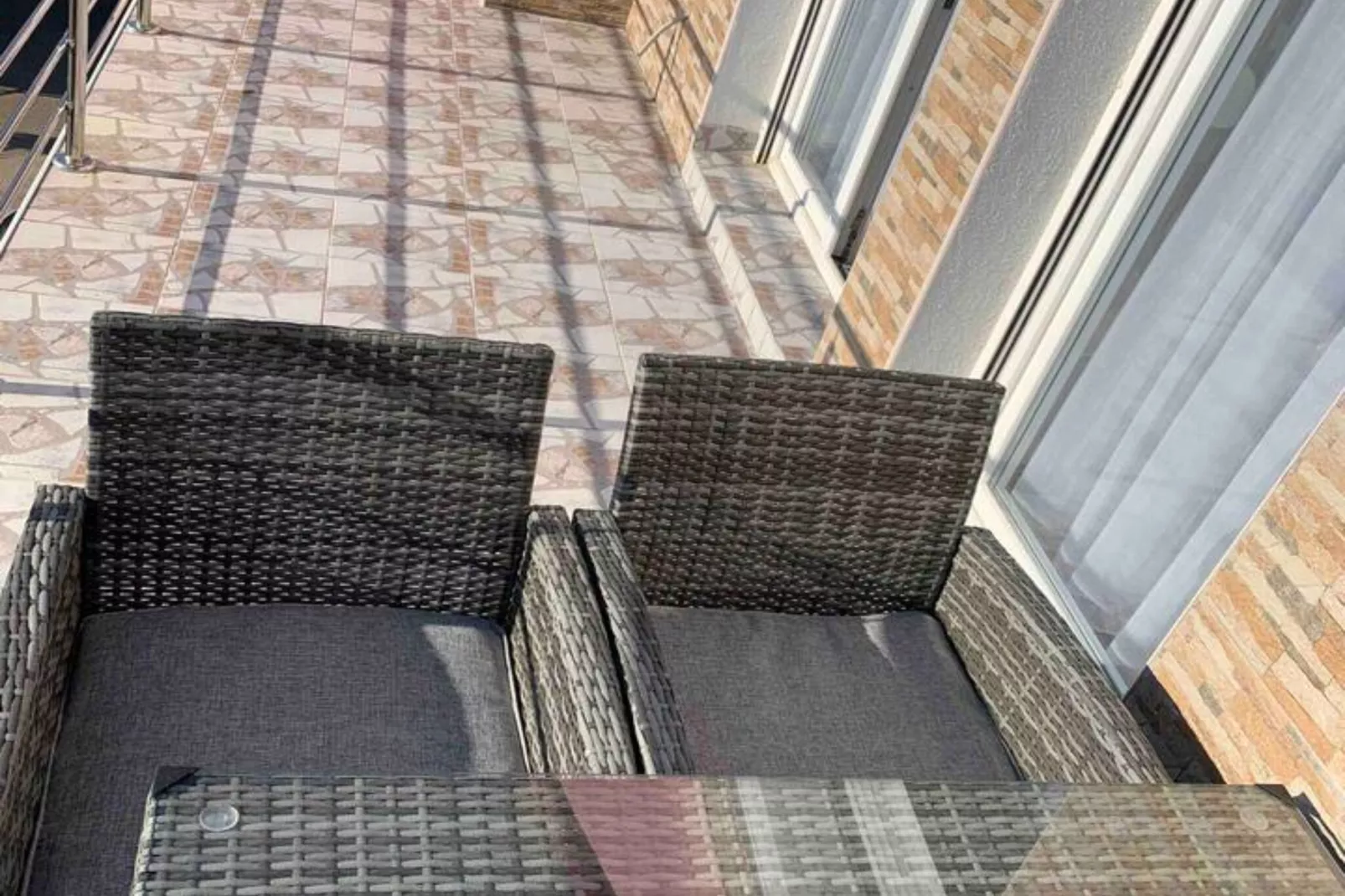 Apartment Bordoa de Macura with Bay View-Terrasse/Balkon