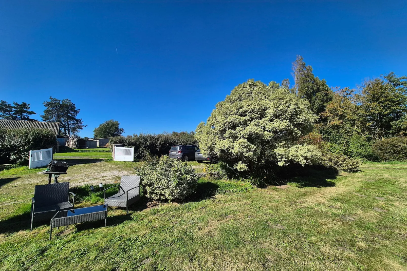 Gîte de la Valette-Jardins en été