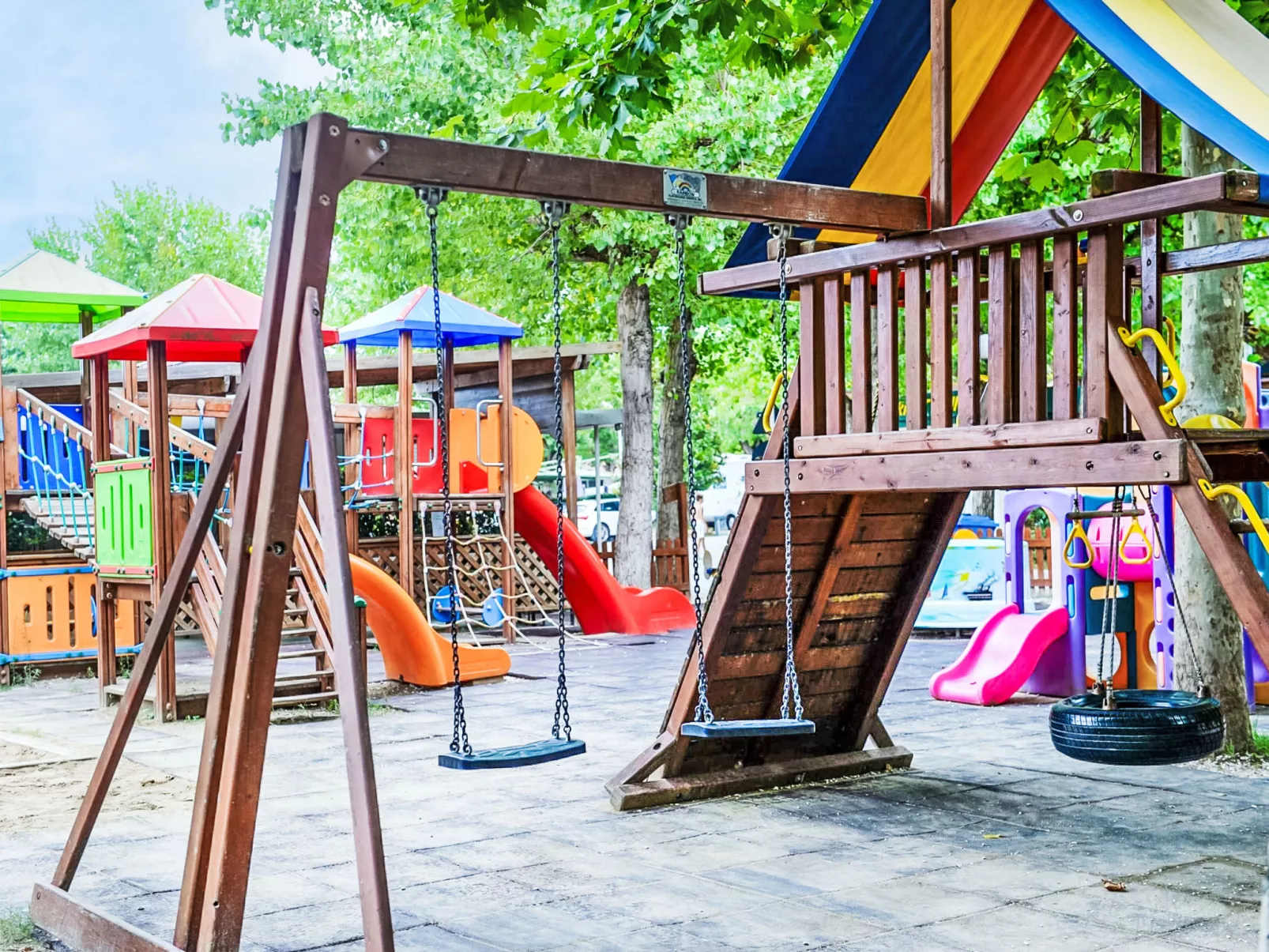 Happy Camp Mobil Homes in Riccione-Draußen