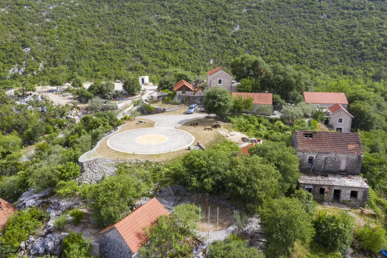 Rustical Resort Kokorići with Shared Outdoor Swimming Pool - One Bedroom Apartment-Aussicht