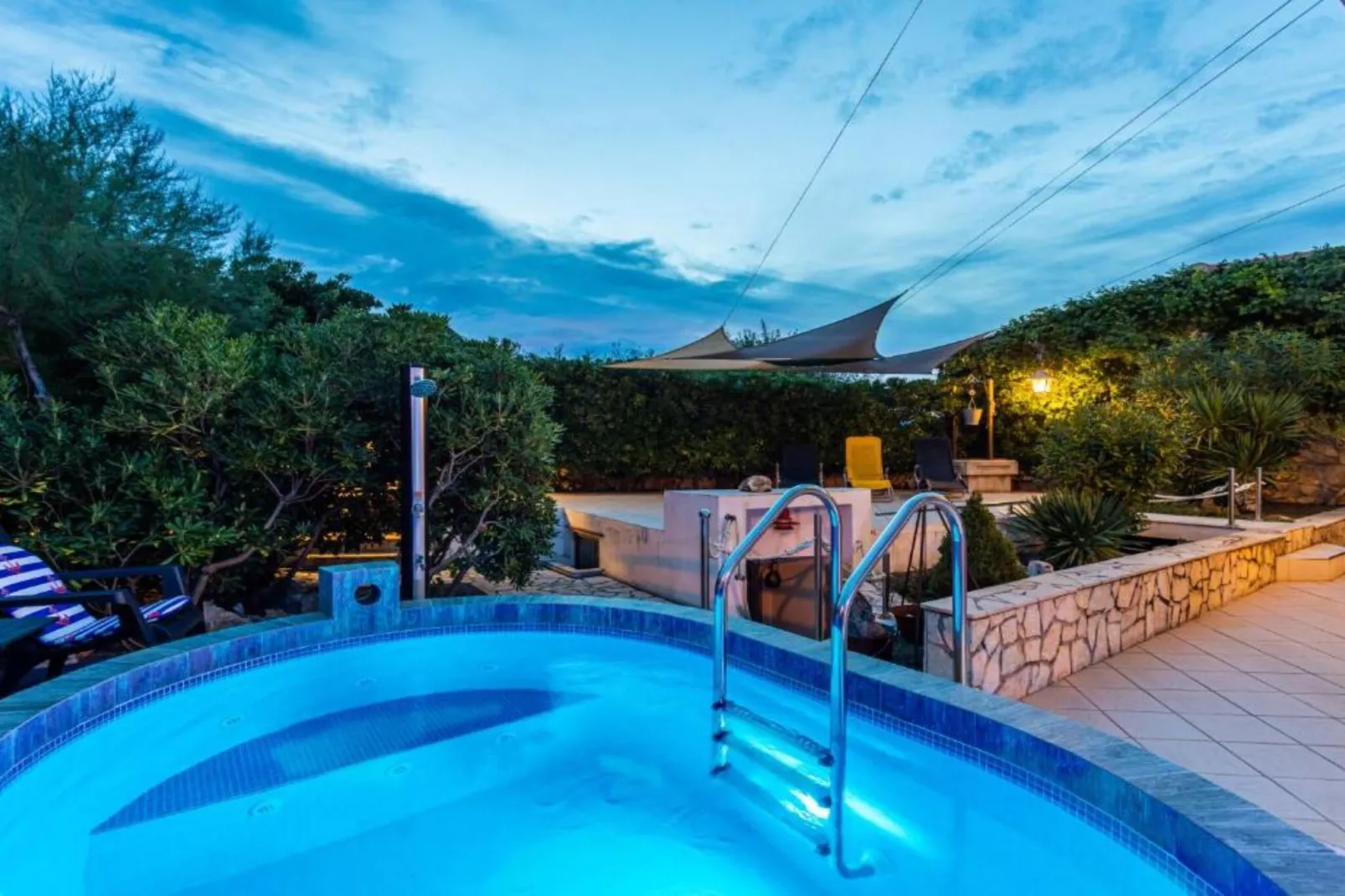 Rustic Villa Rudine-Swimming pool