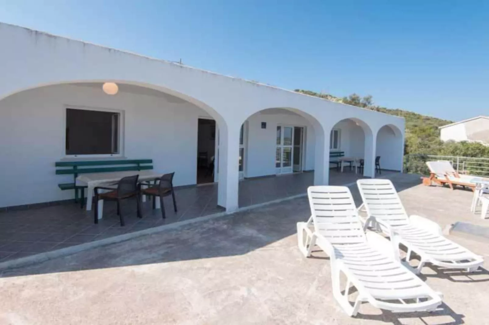 Spacious and Cozy Seafront Apartments - One Bedroom Apartment with Terrace and Sea View-Outdoor