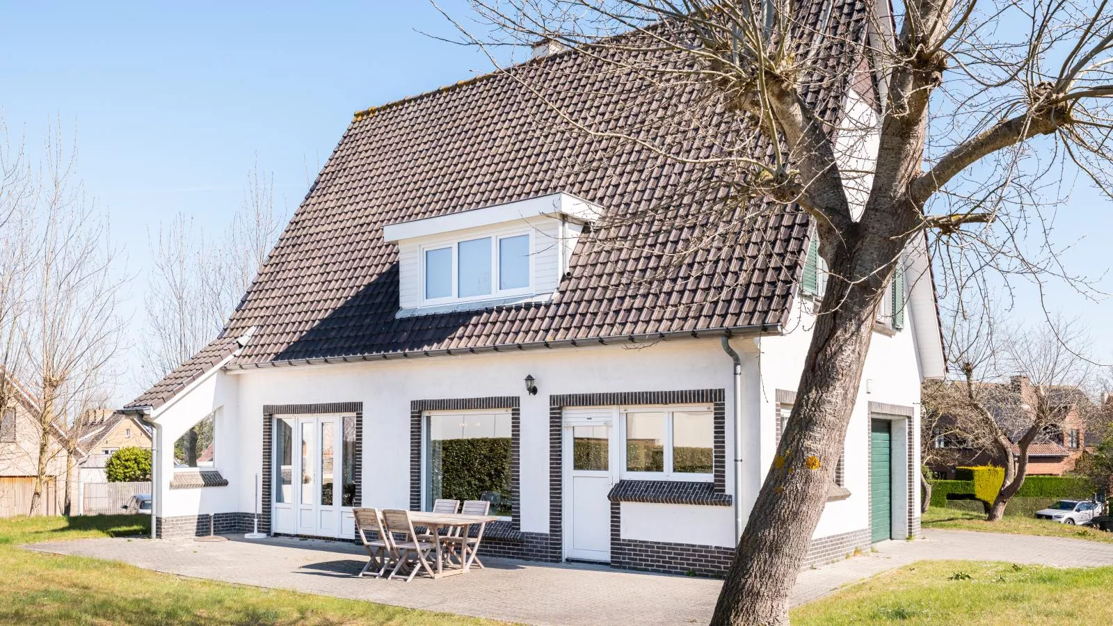 Aux Dunes-Außenbereich Sommer