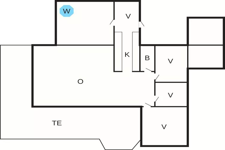 5 etoiles maison de vacances a Gilleleje-Plan