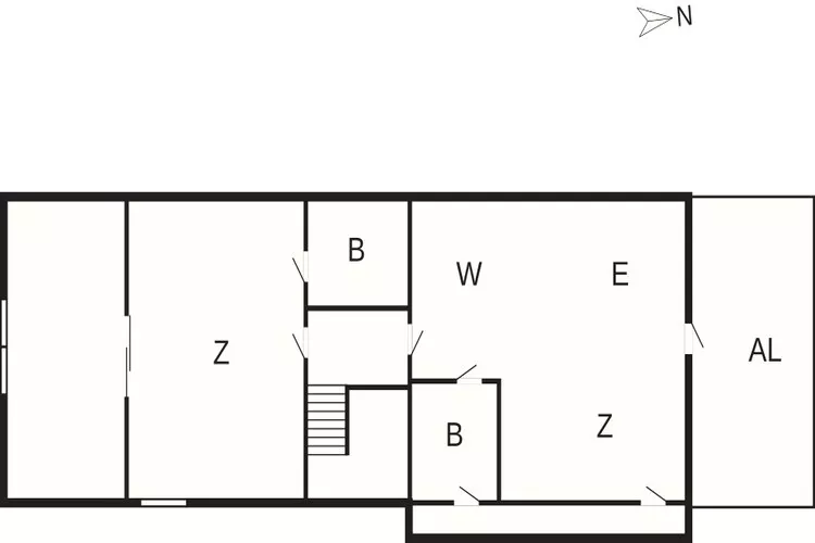 4 star holiday home in Karrebæksminde-Floor plan