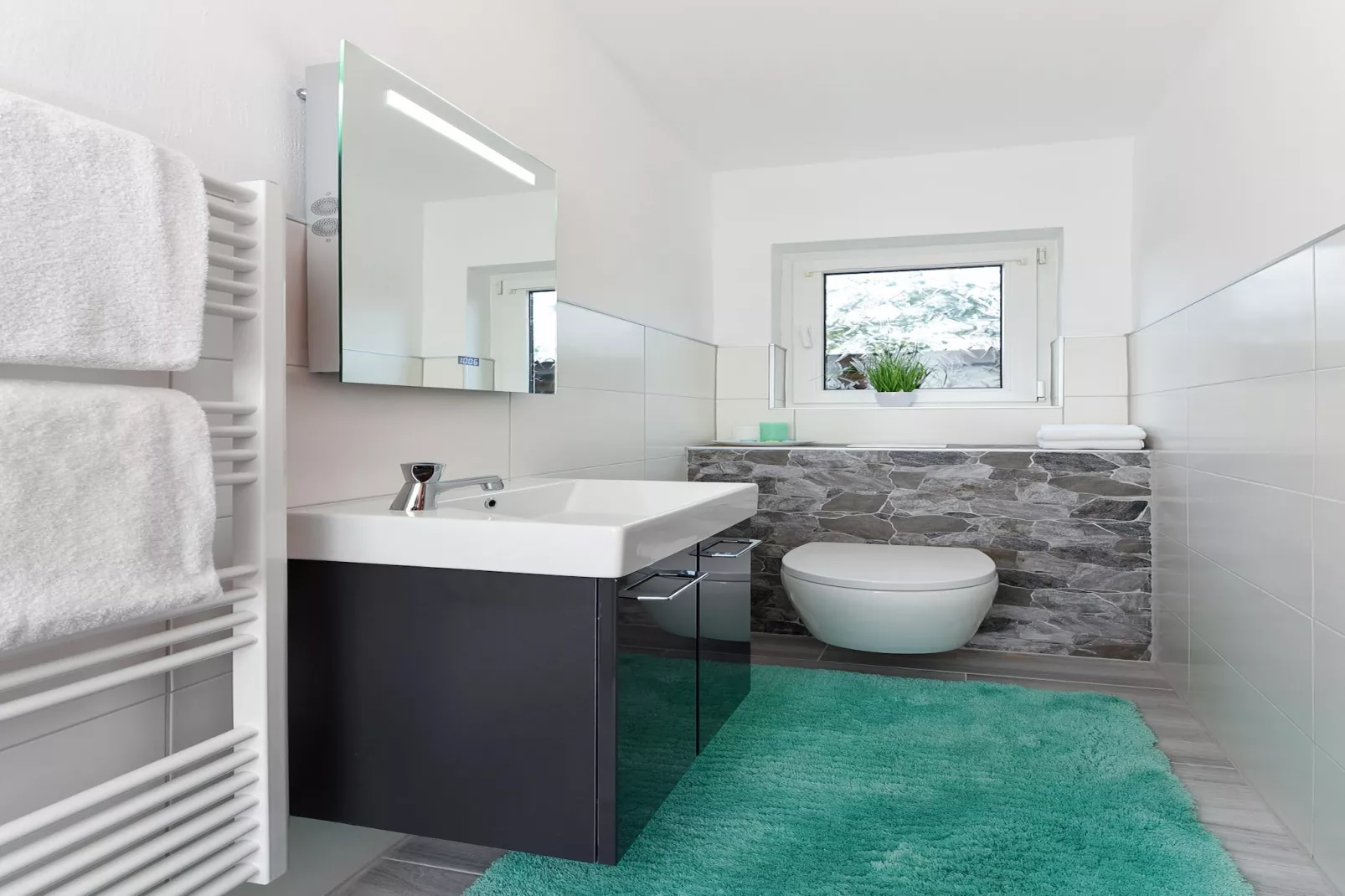 Haus am Kajedeich Seestern-Badezimmer