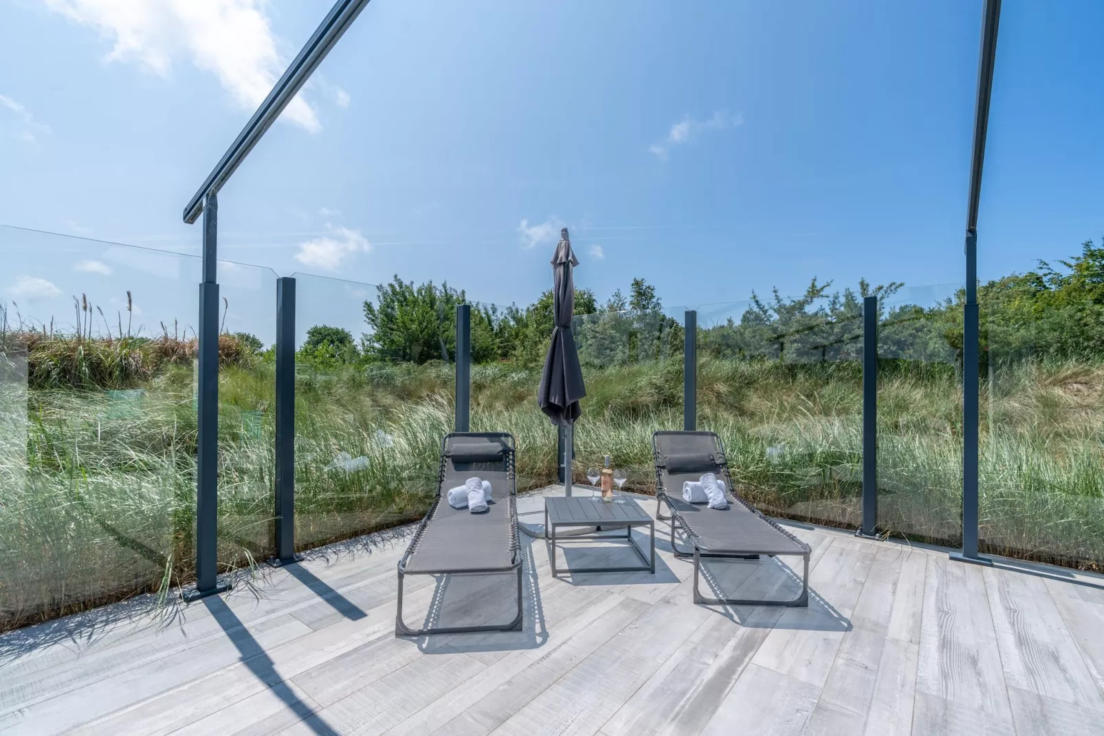 Strandvilla Hygge-Terrasse/Balkon