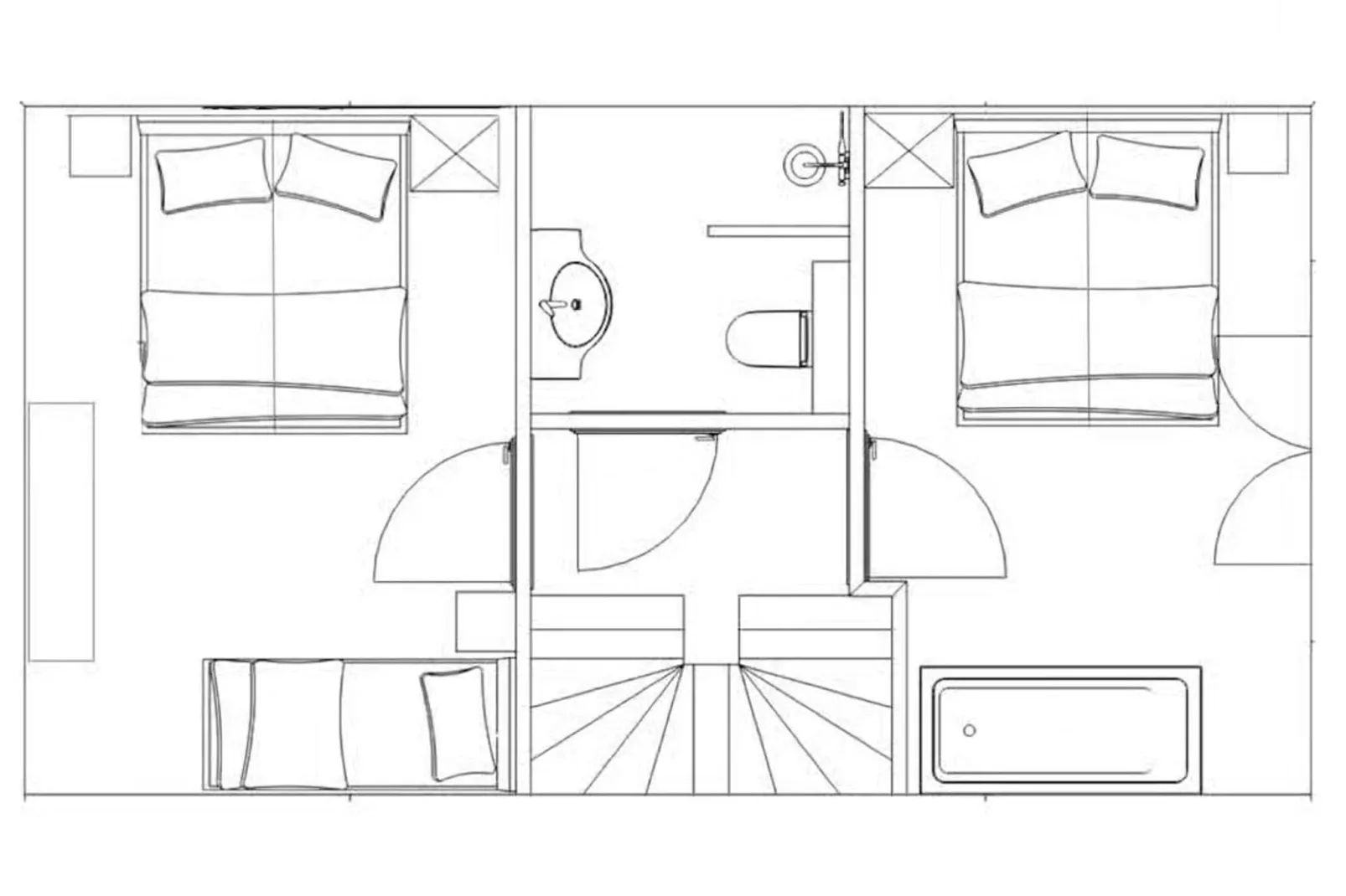 Plein 40 Lodge 7-Grundriss