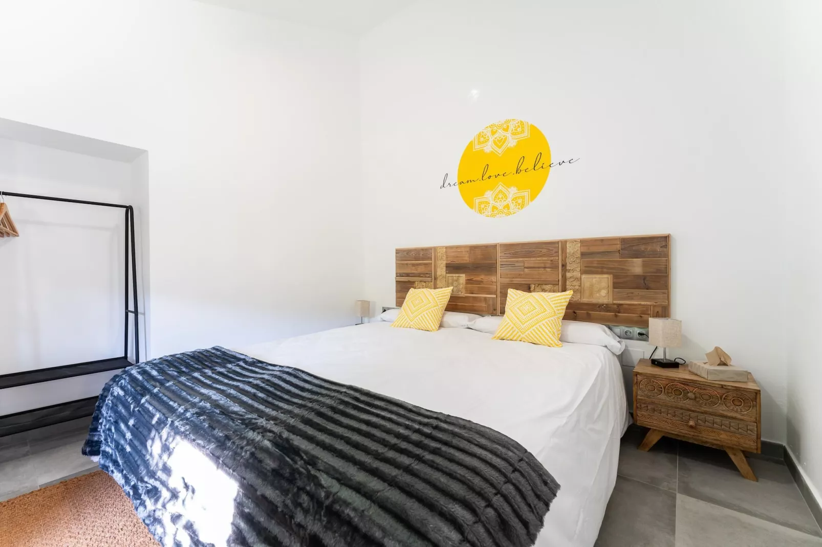 CT 390 - Faros Zen Ohm & Yoga Retreat - Cortijo Pura Paz in Casarabonela-Chambre