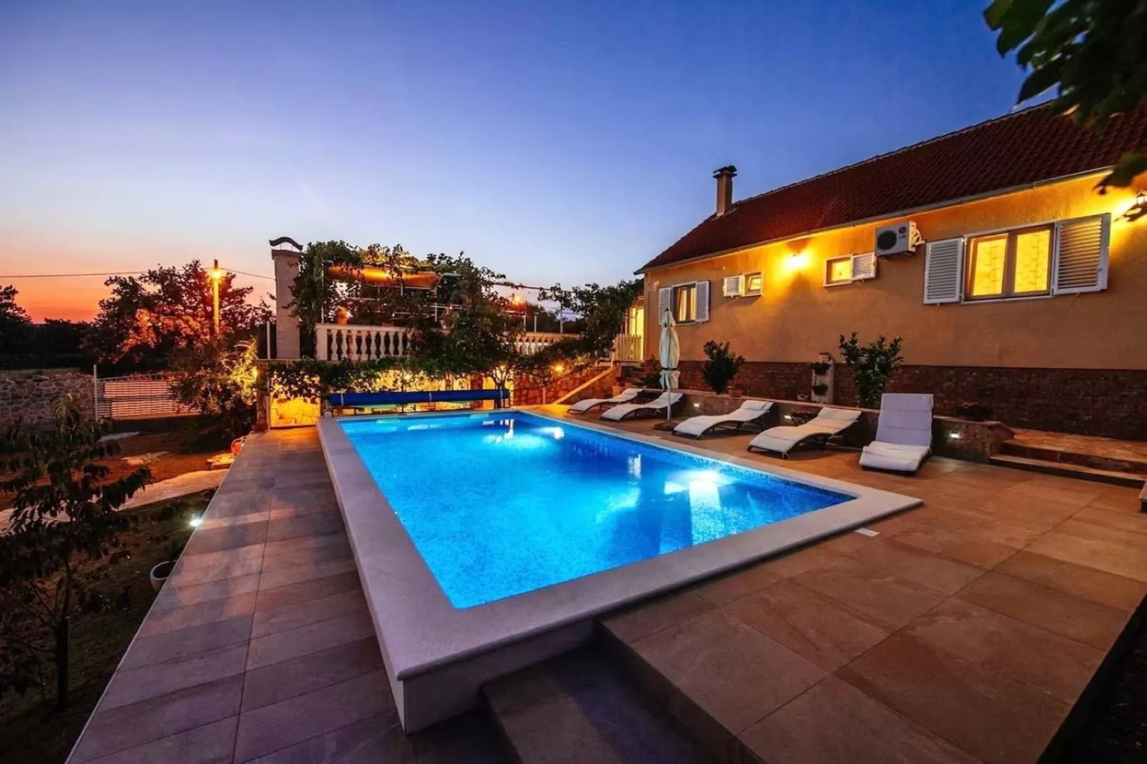 Villa Sucic with private pool-Schwimmbad