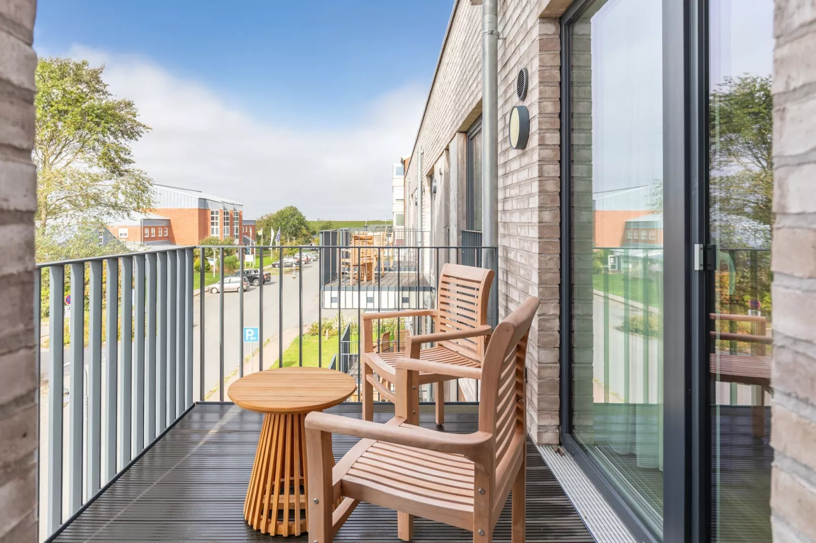 Küstenbrise de Luxe auf Nordstrand-Terrasse / balcon