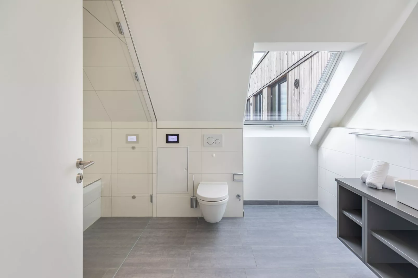 Wattblick de Luxe auf Nordstrand-Salle de bain