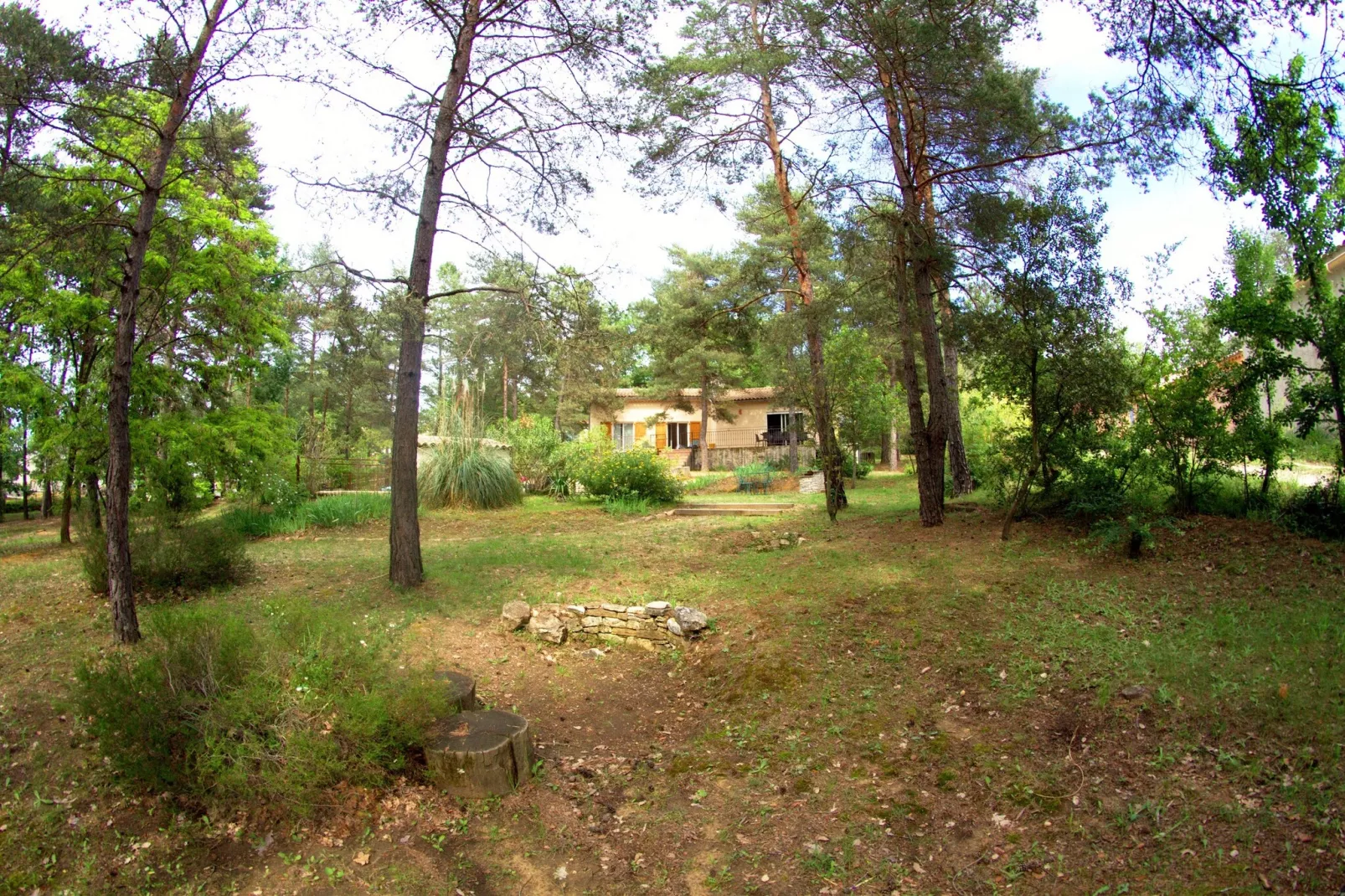 Villa Borie-Jardins en été