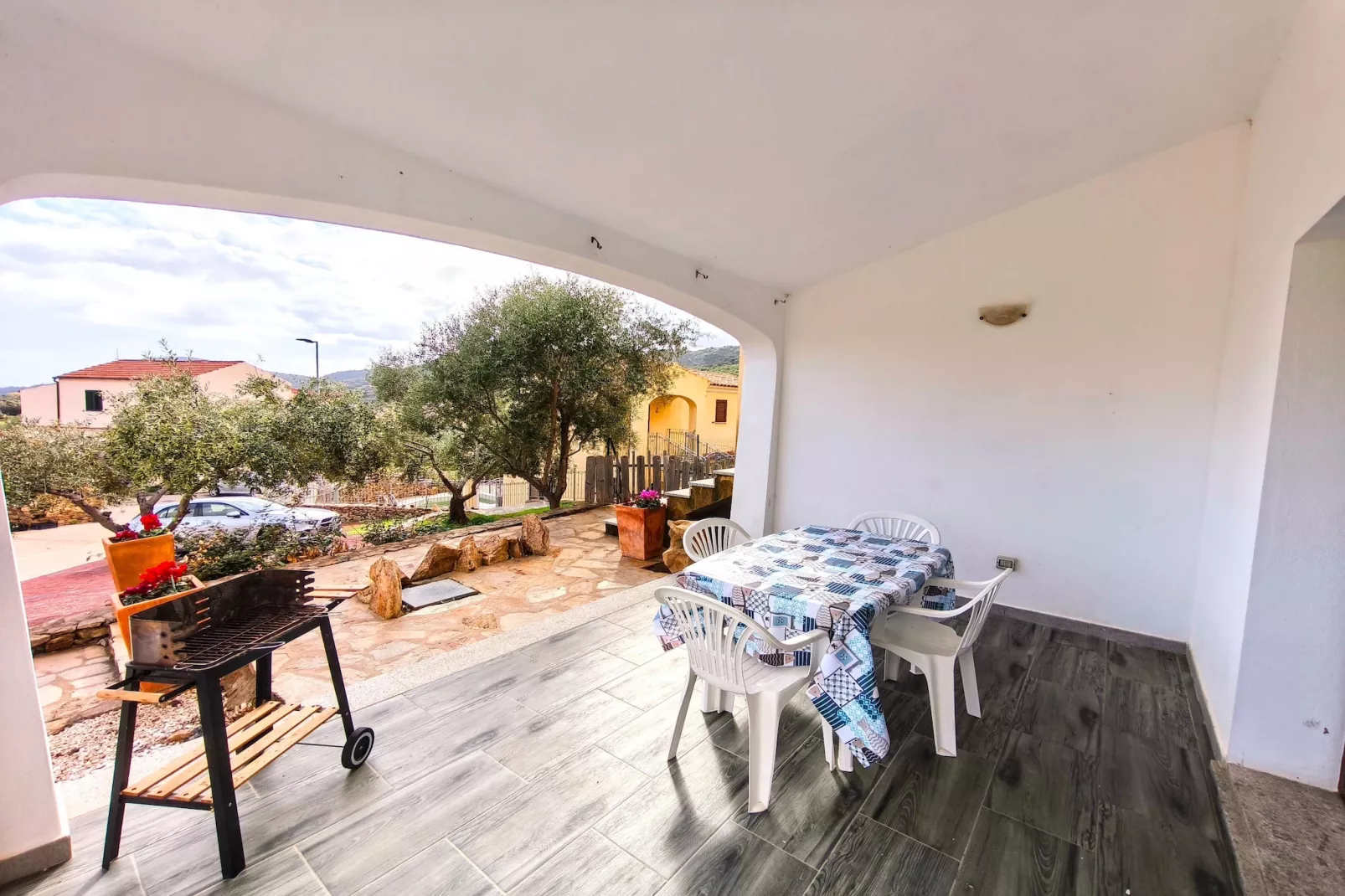 Le Villette di San Gavino PT2-Terrasse / balcon