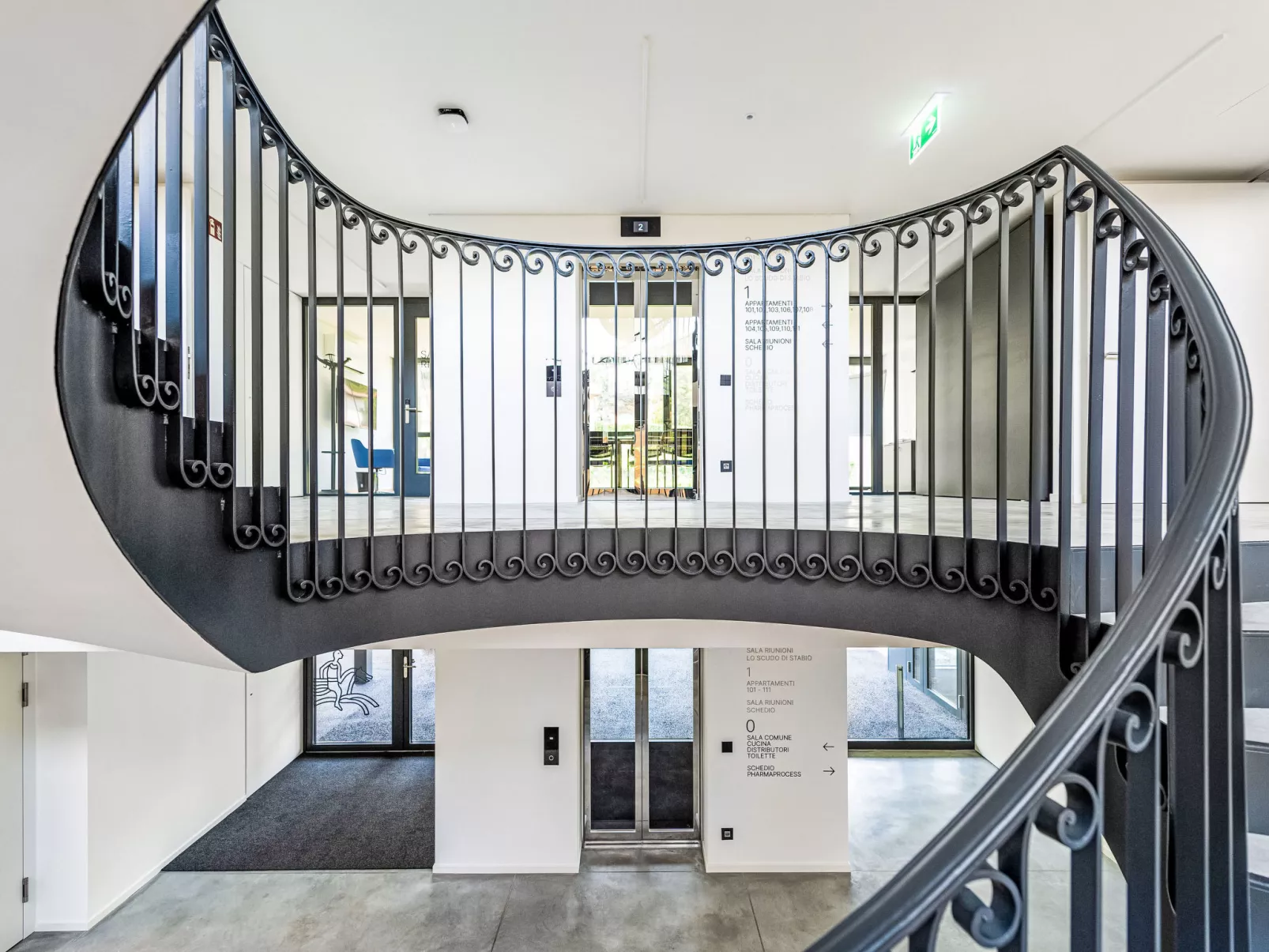 Lo Scudo di Stabio 1 Zi.Studio Süd.-Dedans