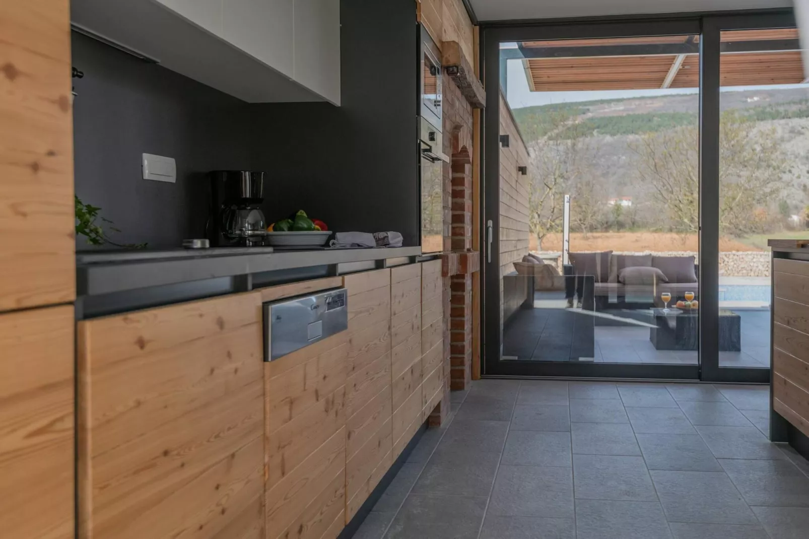 Luxury Villa Prolozac-Küche