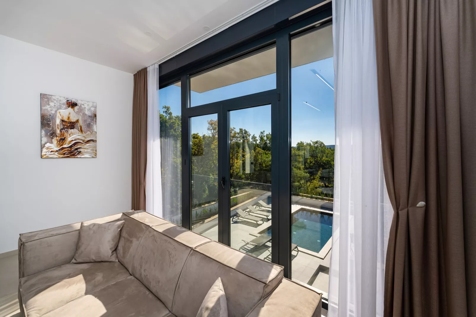 Sea view Villa Senti-Salon