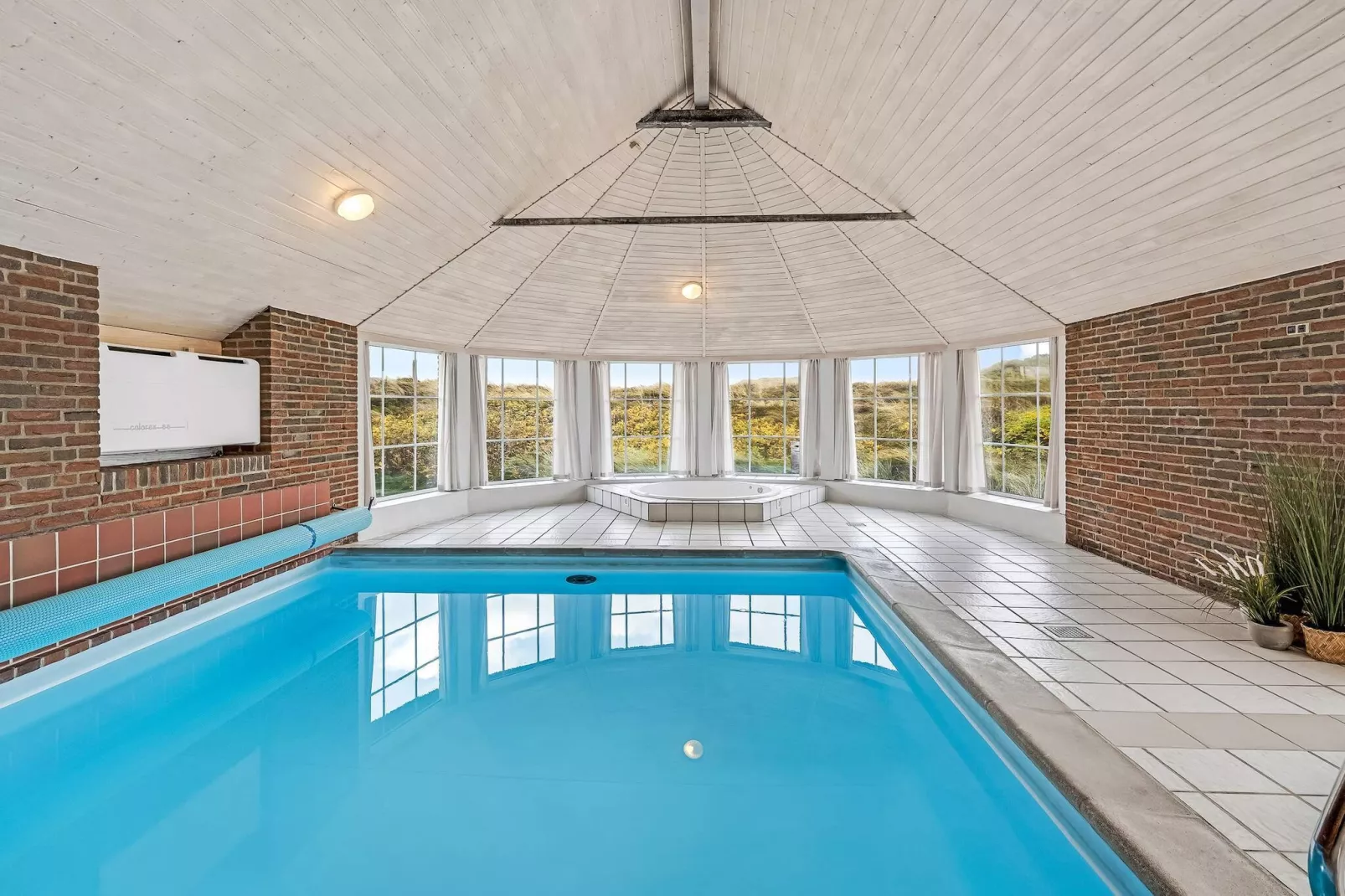 Maison de vacances pour 10 a Ringkøbing-Piscine