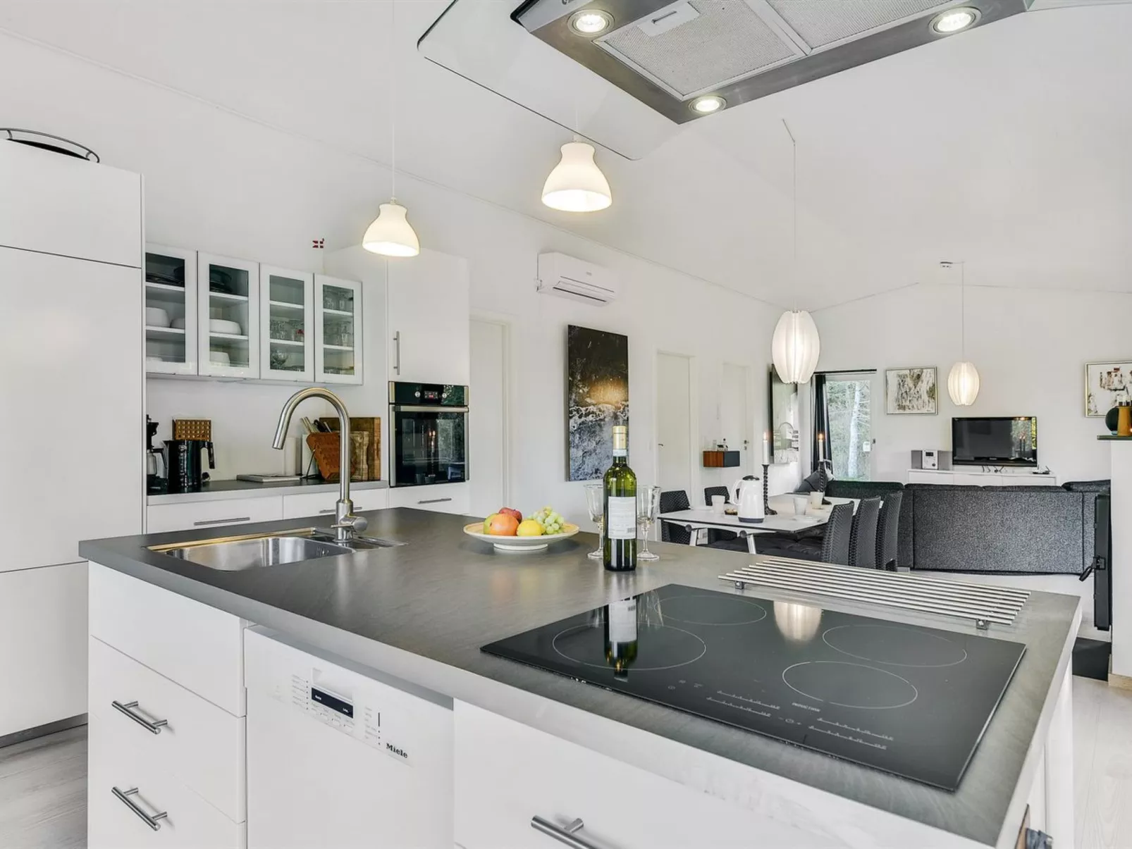 "Elfriede" - 400m to the fjord-Dedans