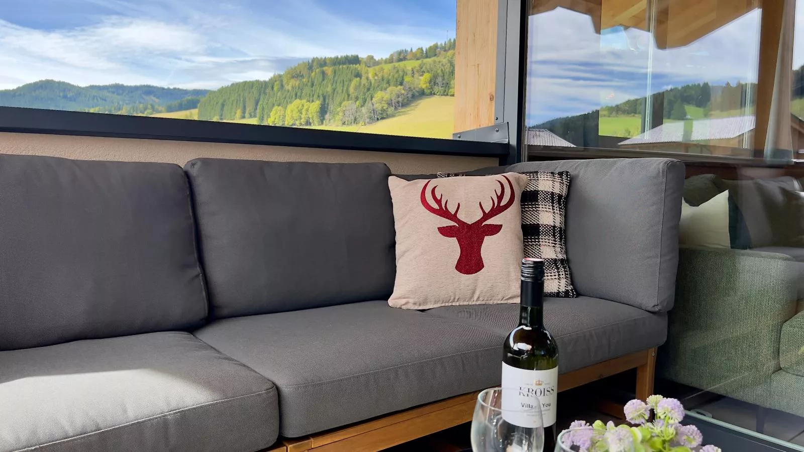 Grebenzen Lodge Edelweiss-Terrace balcony