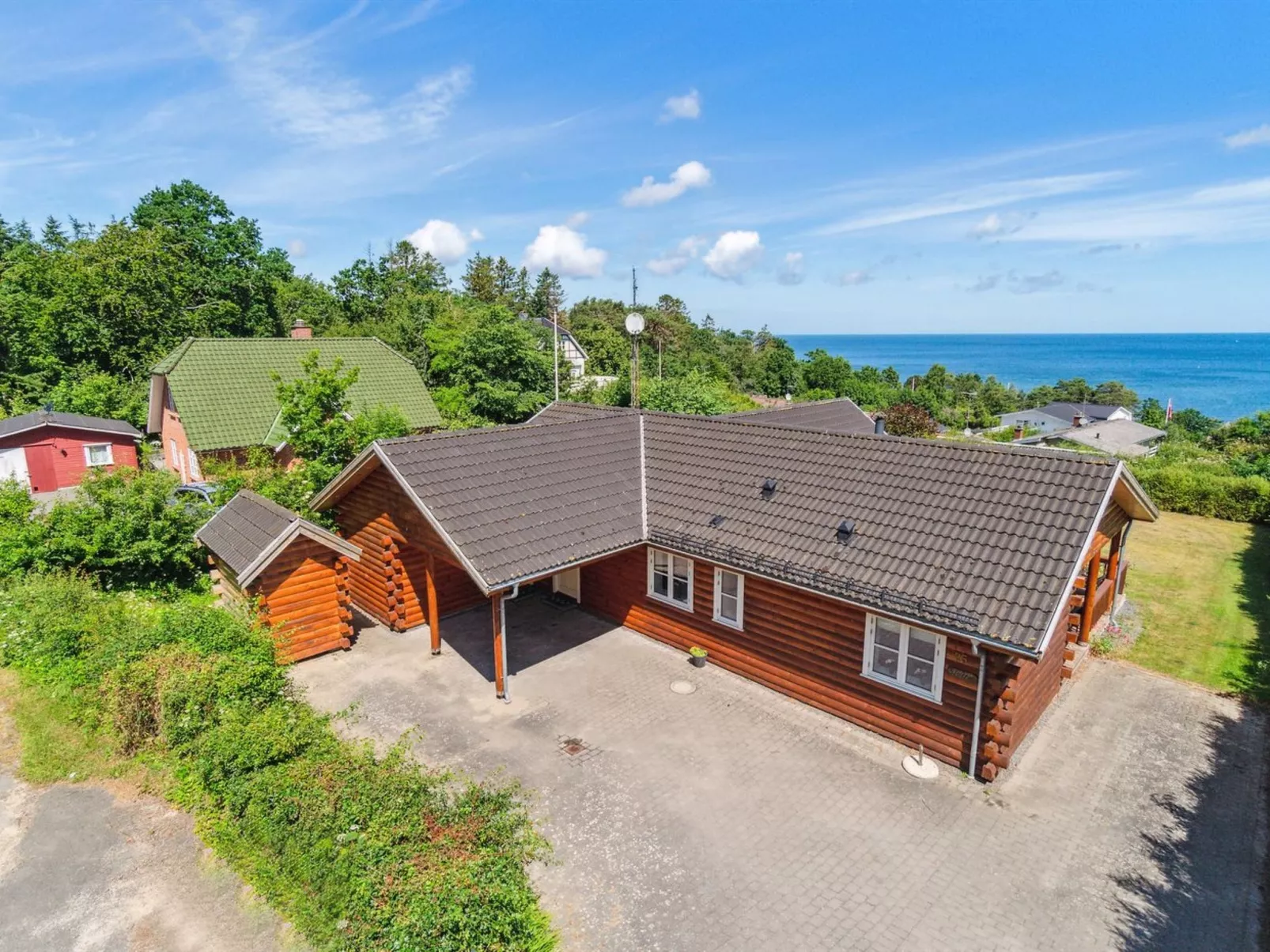 "Lisbeth" - 130m from the sea-Draußen