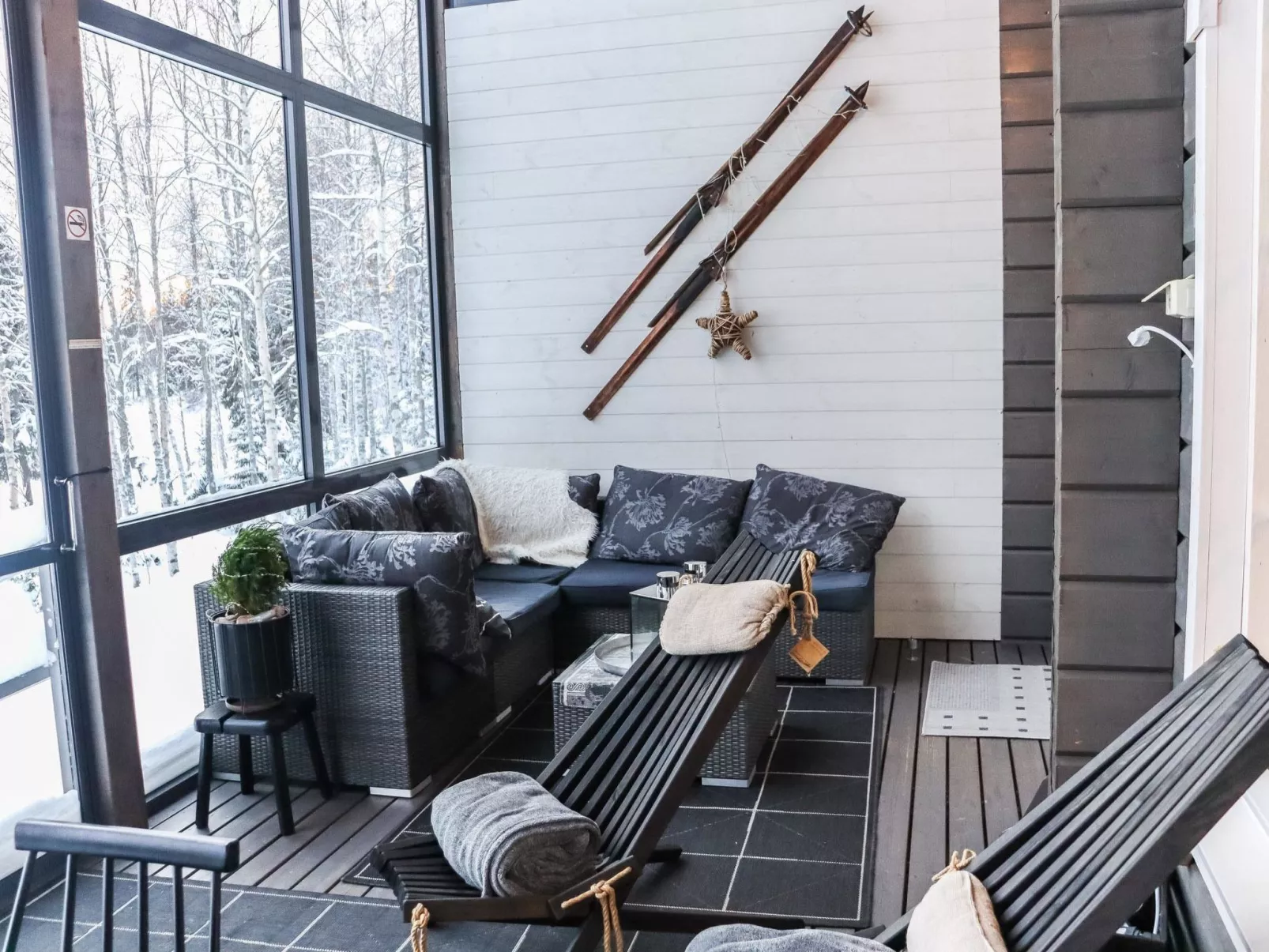 Aurinko-saaga 2 paritalo lasiterassihuon-Dedans