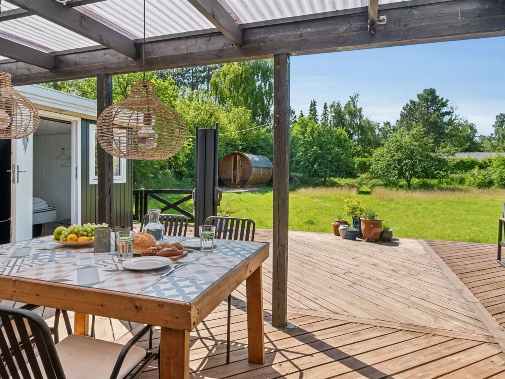 "Holmer" - 2.5km from the sea-Draußen