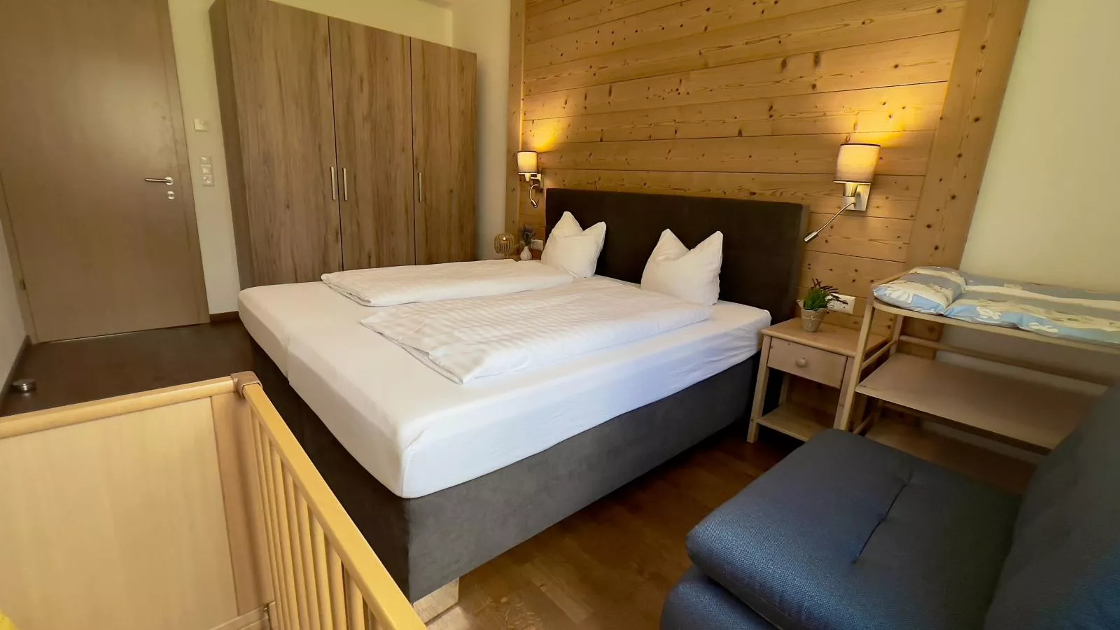 Winzerchalet-Schlafzimmer