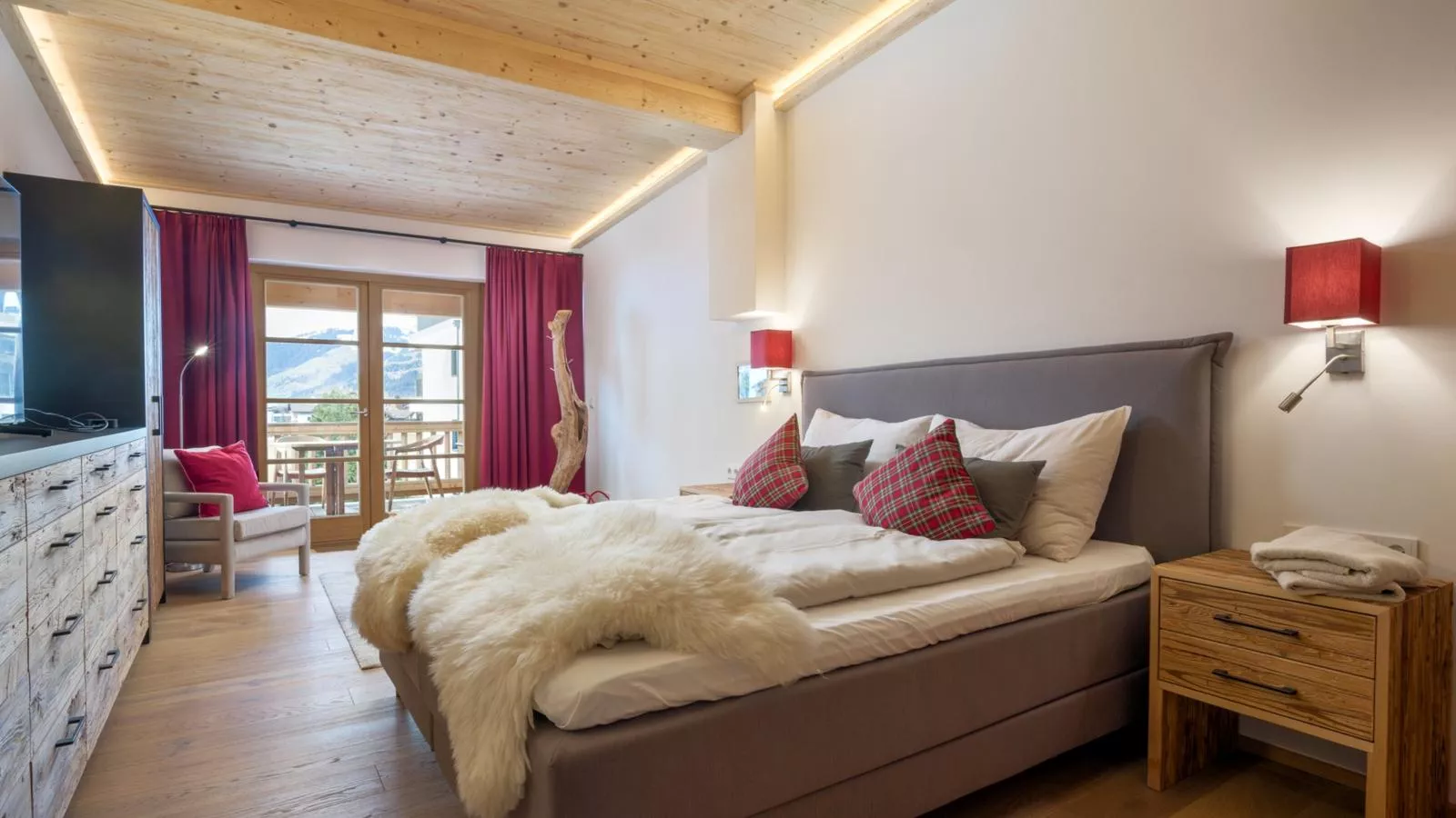 Luxury Central Kirchberg-Schlafzimmer