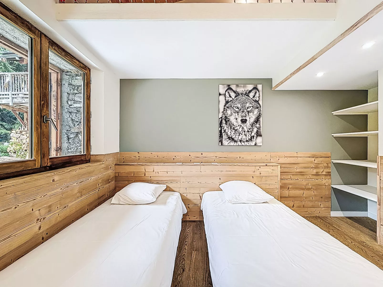 Chalet La Bergerie-Drinnen