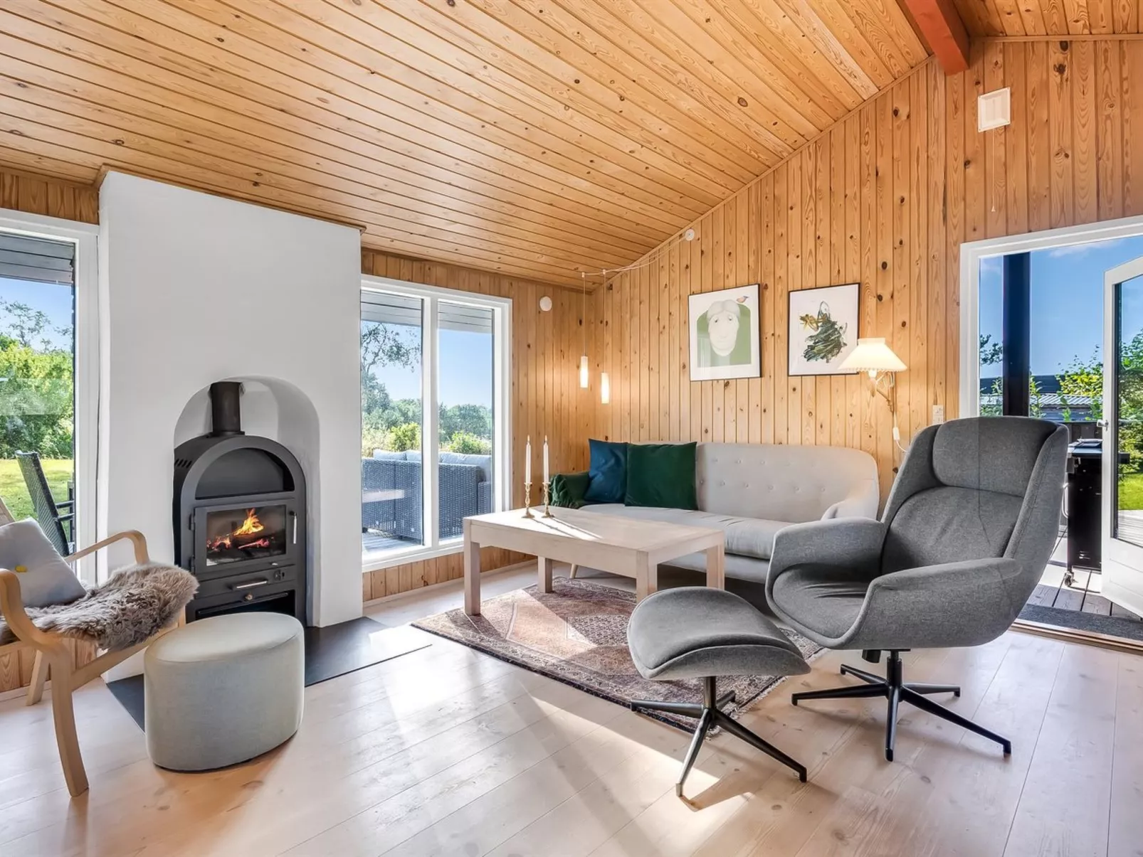 "Eggertsine" - 1.2km from the sea-Drinnen