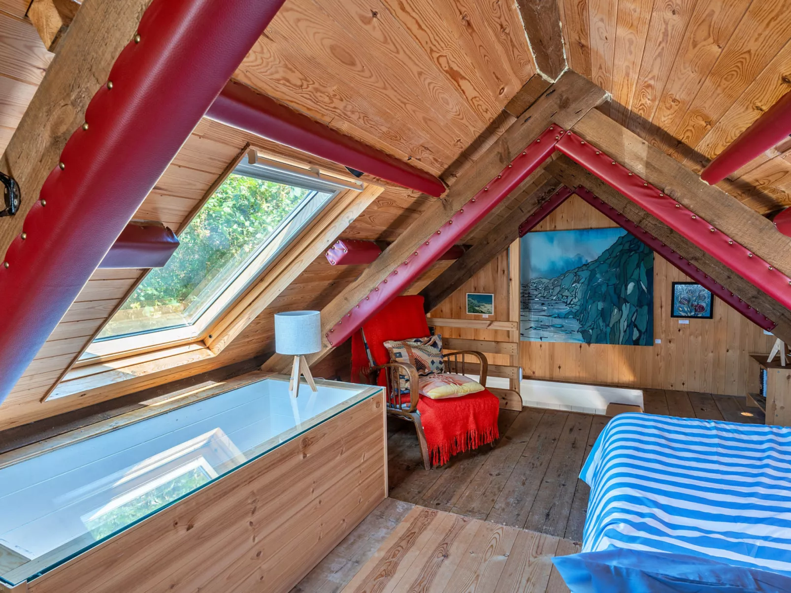 The Watchtower at Western Watch-Inside