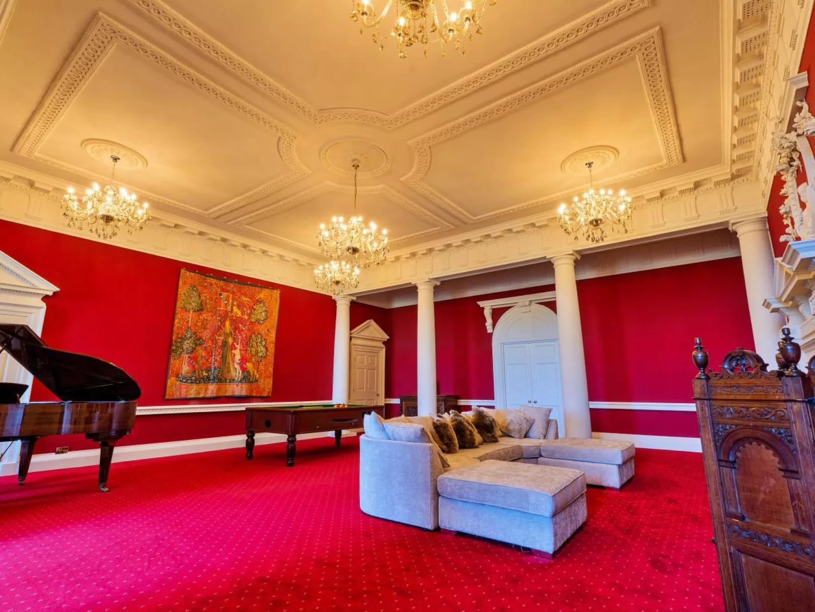 Hickleton Hall-Inside