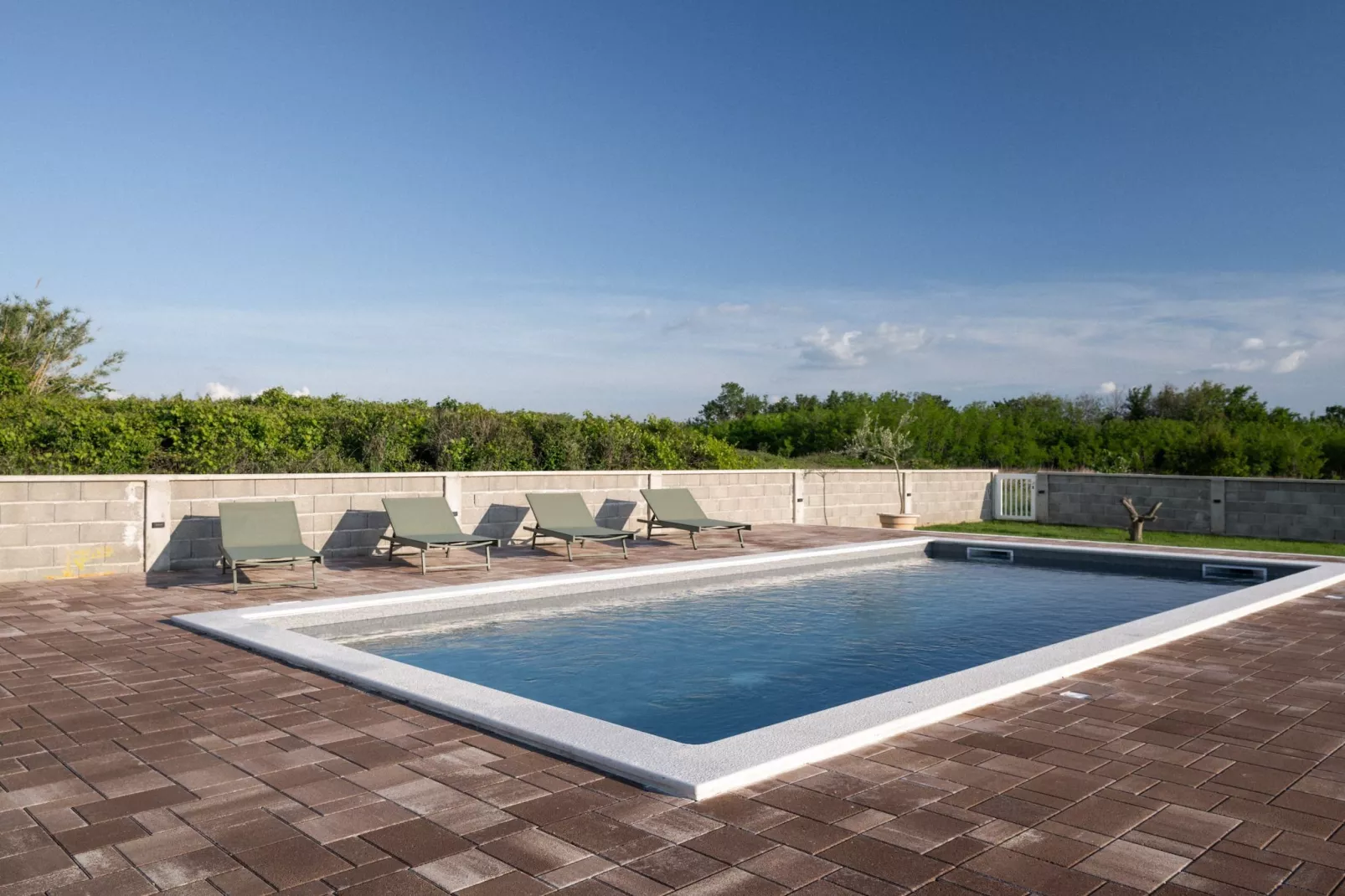 Three-Bedroom House-Piscine