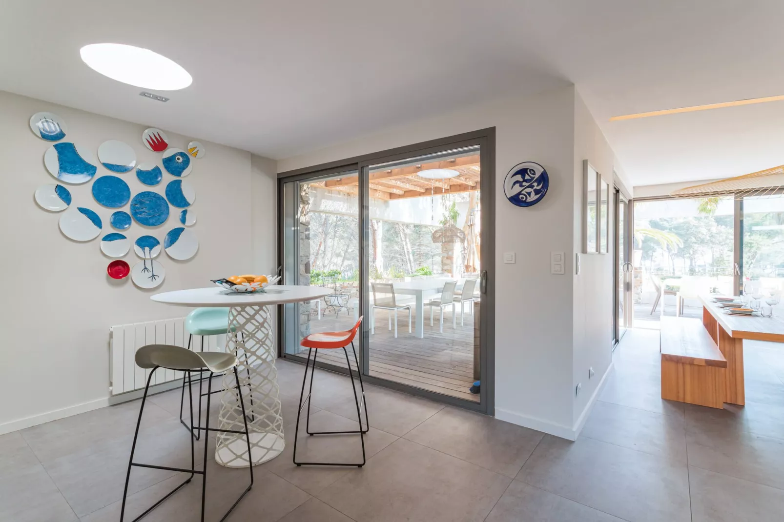 Villa Ephelele-Esszimmer