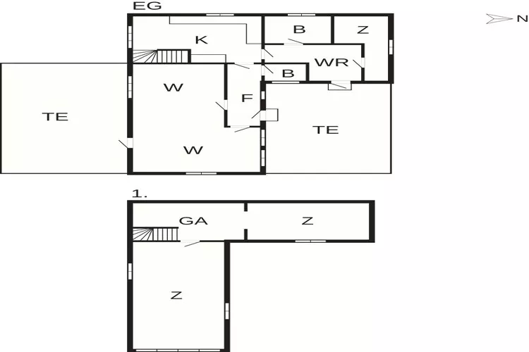5 Sterne Ferienhaus in Slagelse-Grundriss