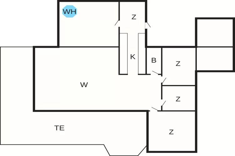 5 etoiles maison de vacances a Gilleleje-Plan