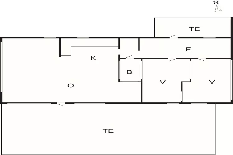 5 etoiles maison de vacances a Højby-Plan