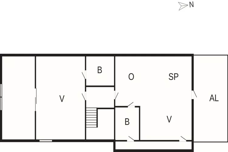 4 star holiday home in Karrebæksminde-Floor plan