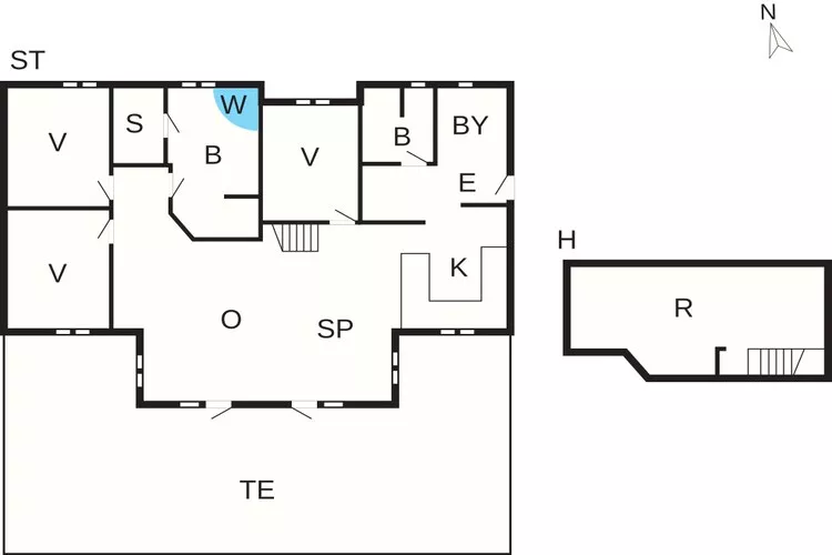 4 star holiday home in Dannemare-Floor plan