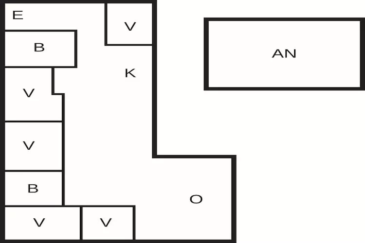 5 Sterne Ferienhaus in Saltum-Grundriss