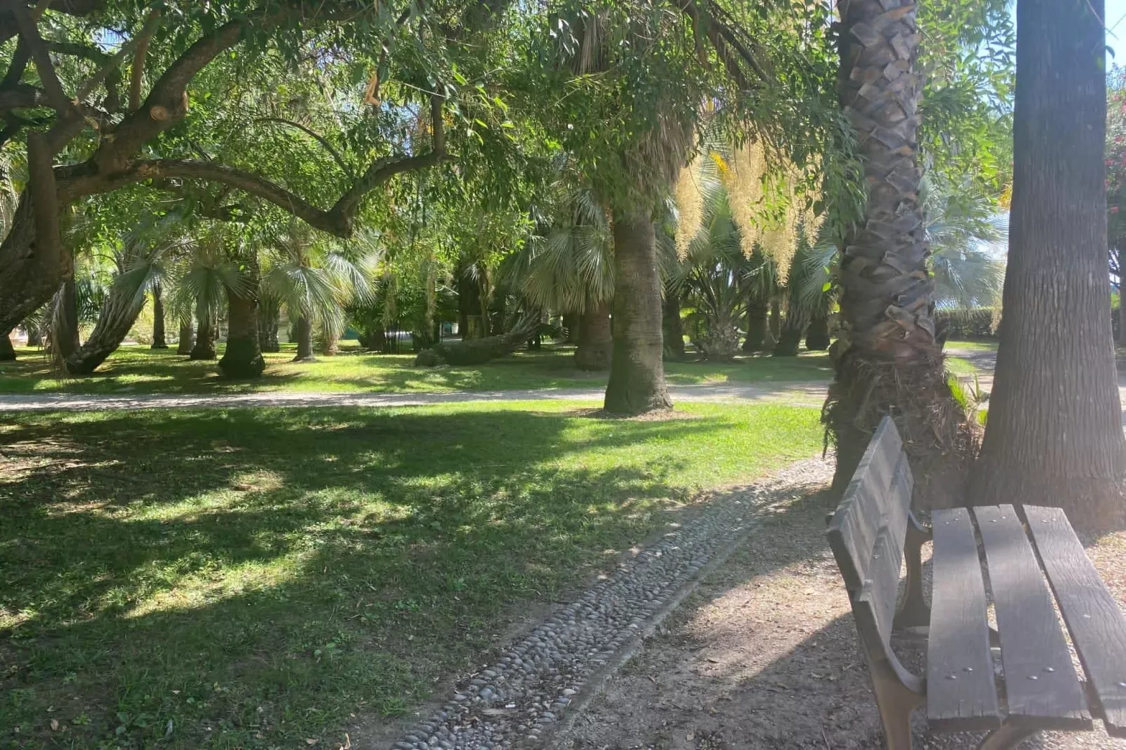 Sanremo Cavallotti-Gardens in summer