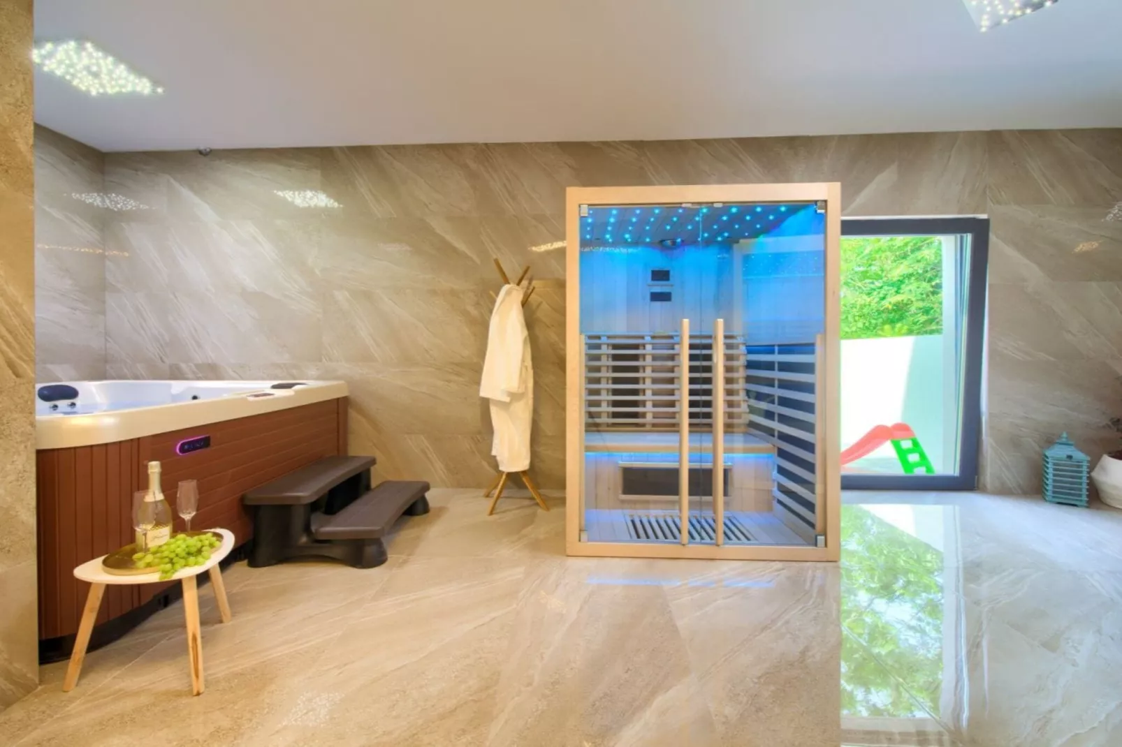 Wellness Apartment Modruna-Wellnessbereich