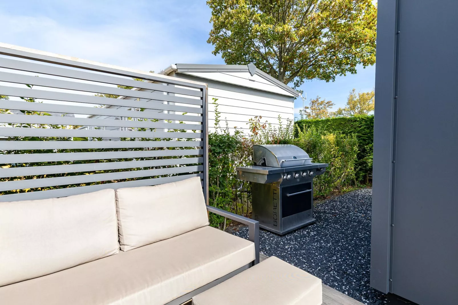 Chalet Julianahoeve | Beachhouse Renesse 2645-Terrasse / balcon