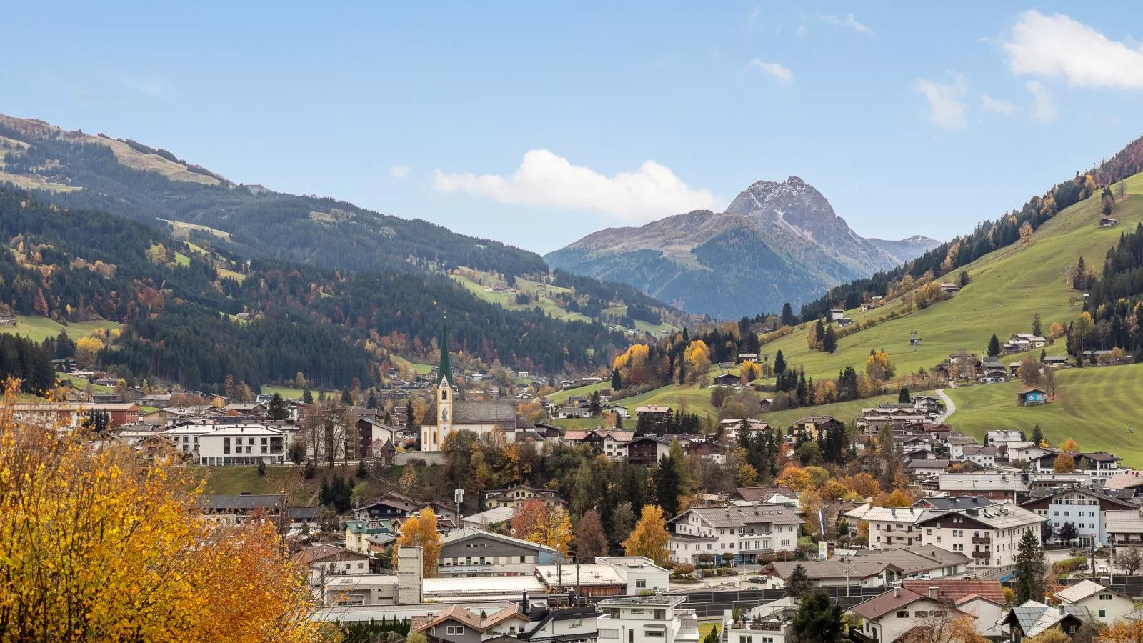 Kirchberg Panorama-Aussicht Sommer