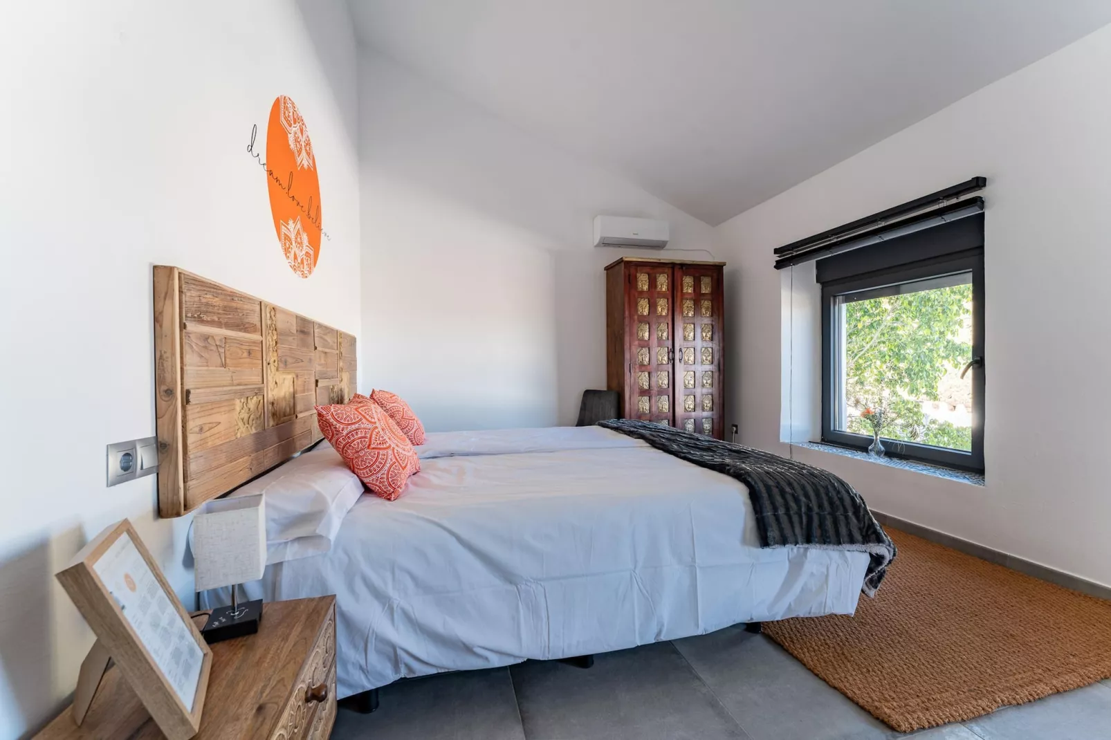 CT 390 - Faros Zen Ohm & Yoga Retreat - Cortijo Pura Paz in Casarabonela-Chambre