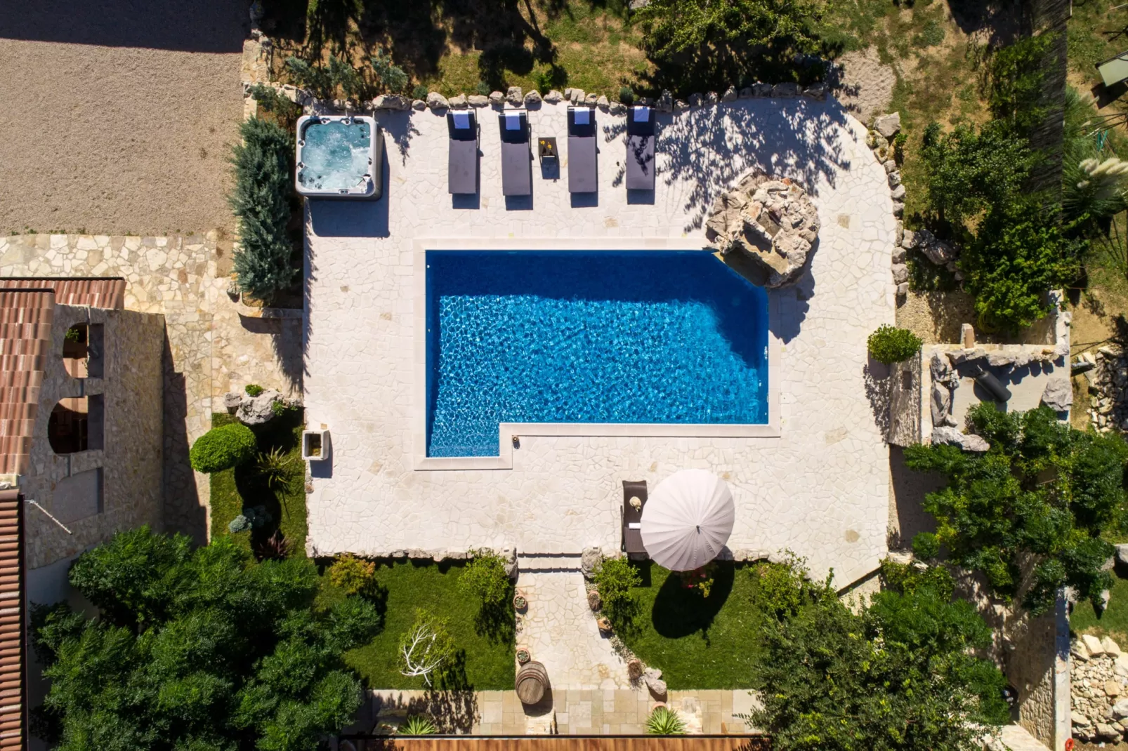 Villa Olea with private heated pool-Piscine