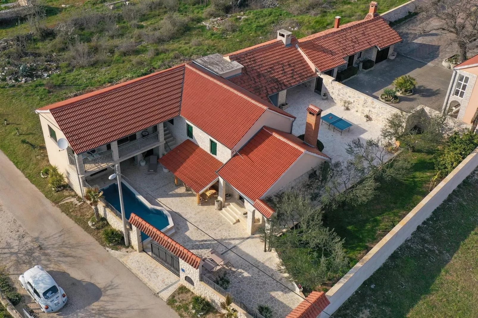 Authentic Villa Vita-Extérieur été